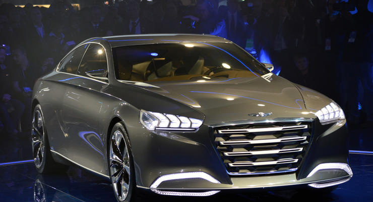 Новый спортседан Hyundai выставили на обозрение