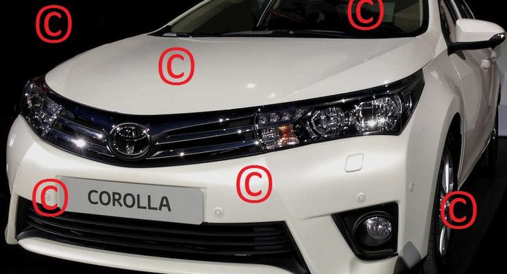 Первые фотографии Toyota Corolla нового поколения