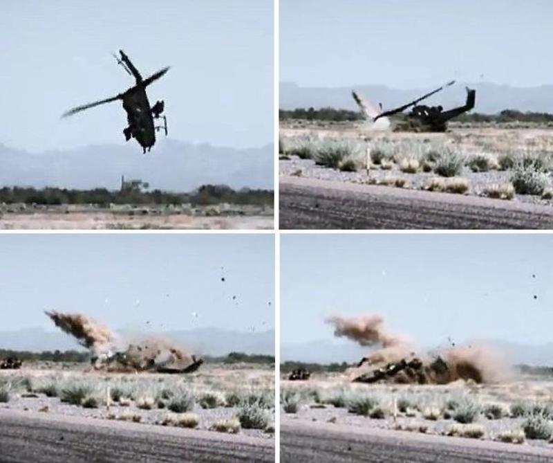 Вертолет летал наперегонки с суперкаром и разбился