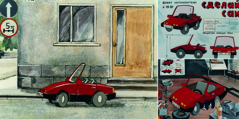 Названы десять лучших автомобилей из мультфильмов / auto.mail.ru