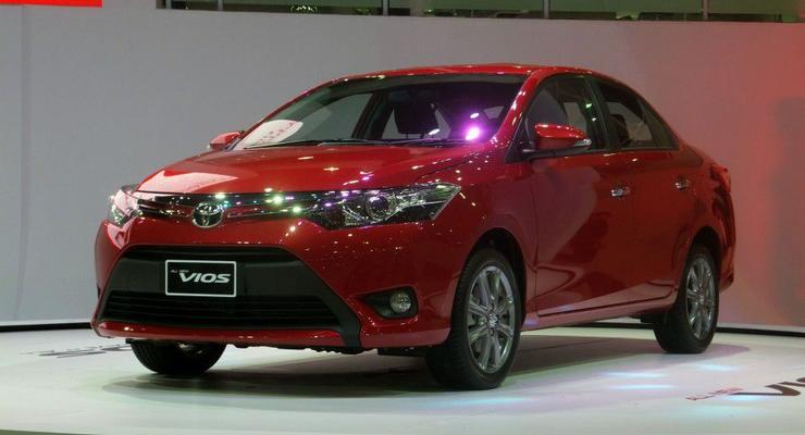 Toyota представила новый бюджетный седан Vios