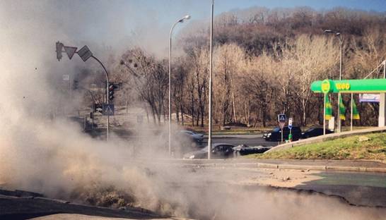 Ремонт проспекта Победы и провал на Печерске: как объехать