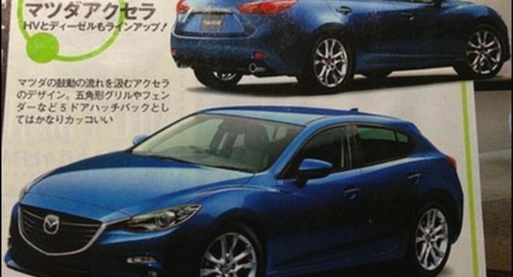 Внешность новой Mazda3 перестала быть секретом