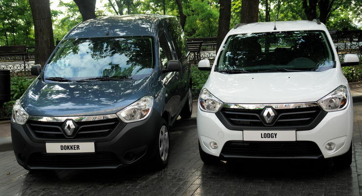 Renault привезла в Украину новинки – Lodgy и Dokker