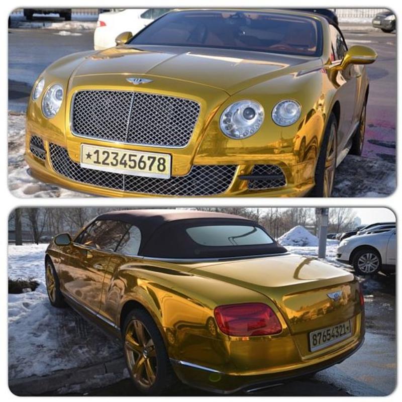 В Донецке есть золотой Bentley и электрический «BMW» / makaoto @nstagram.com