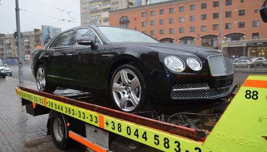Bentley сделал автомобиль для «VIP №1 in Ukraine»