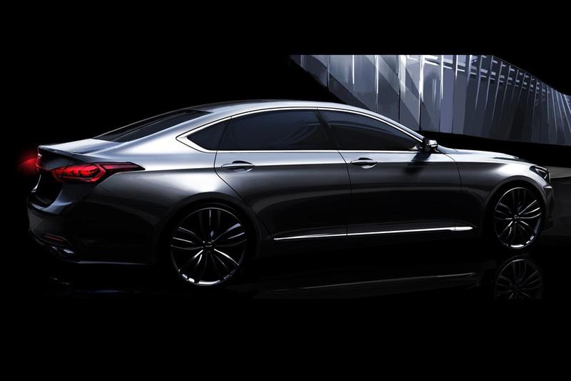 Новый Hyundai Genesis: появились официальные фото / Hyundai