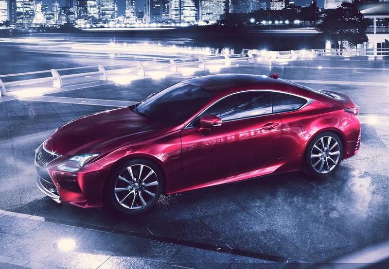 Японцы рассекретили новое спортивное купе Lexus RC / Lexus