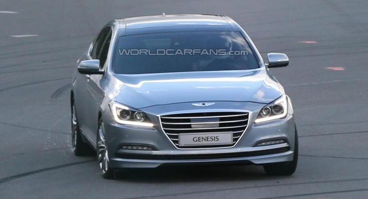 Новый Hyundai Genesis стал похож на «немца» (ФОТО)