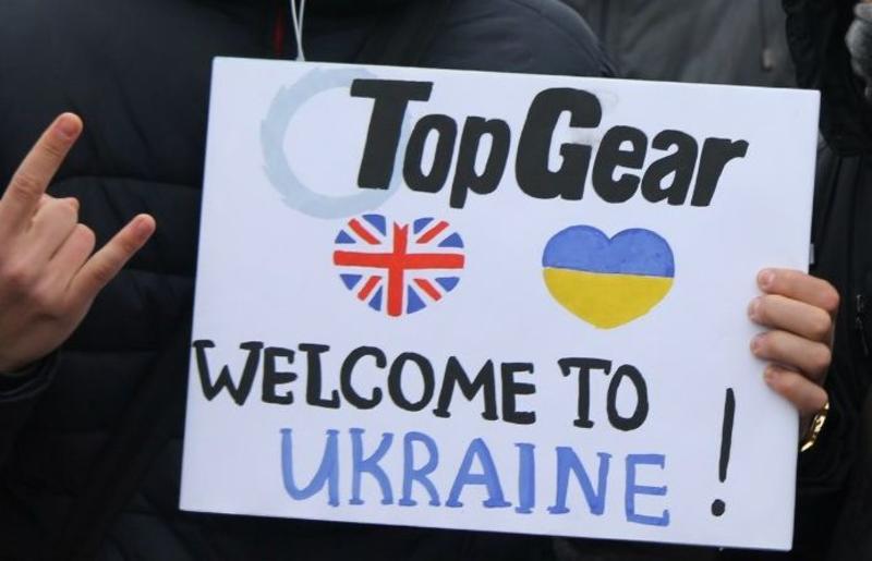 Top Gear улетел домой. Кларксону Украина понравилась / vk.com/ua_topgear