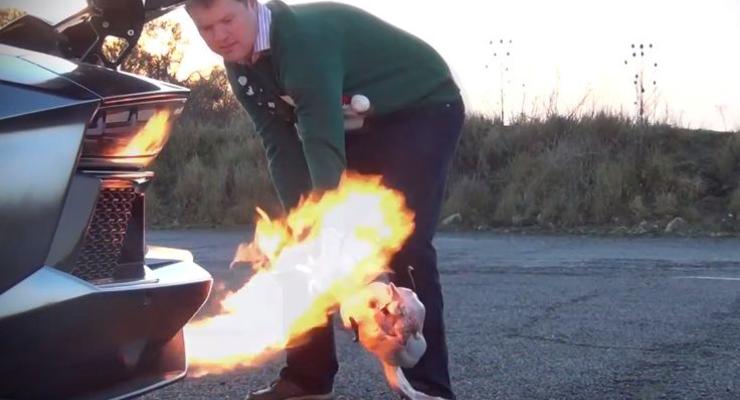Как выхлопом суперкара пожарить индейку на Рождество
