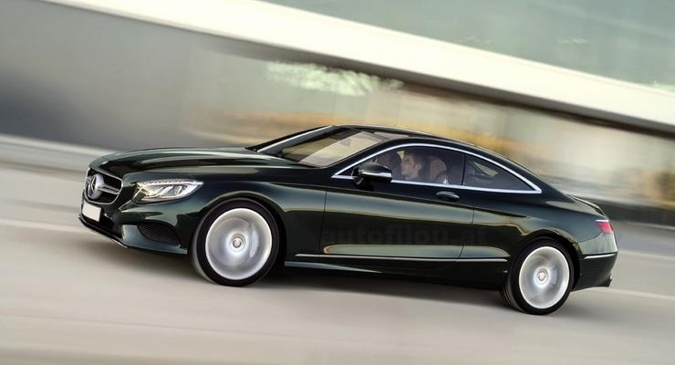 Первое изображение нового купе Mercedes-Benz S-Class