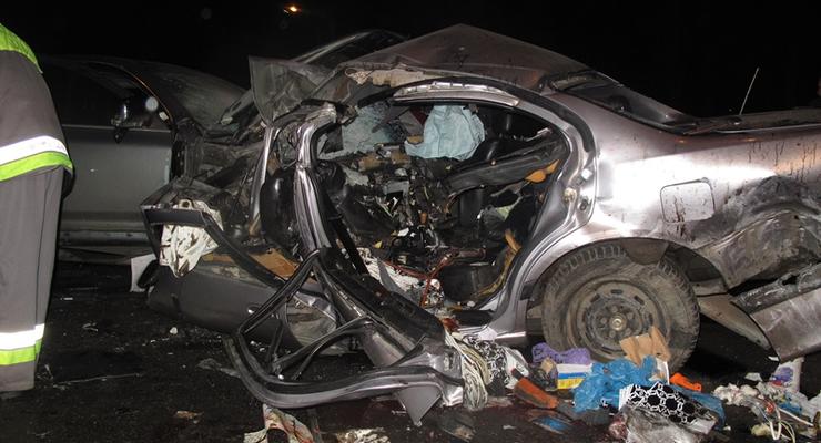 Страшная автокатастрофа в Киеве унесла четыре жизни