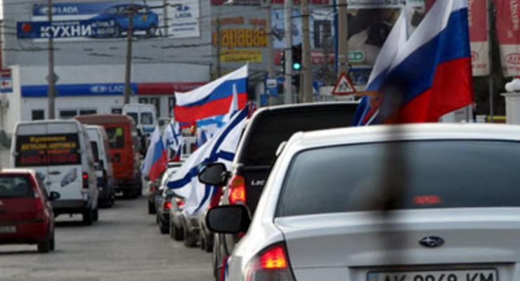 В Крыму прекратили регистрировать все автомобили
