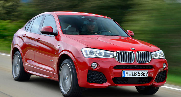 В Украину привезли новые модели BMW - X4 и Gran Coupe четвертой серии