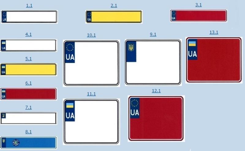 У машин в Украине будут европейские номера – ГАИ подала патент (фото) / nashigroshi.org