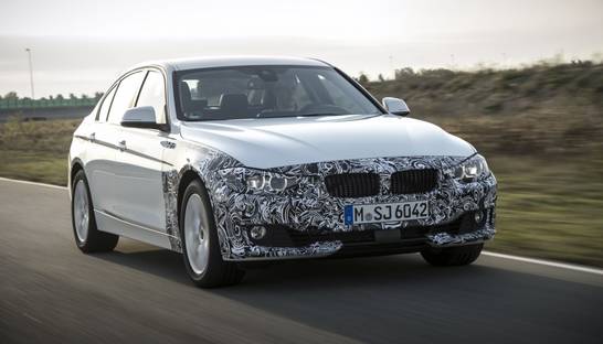 BMW представила прототип гибридного седана 3-Series (фото)
