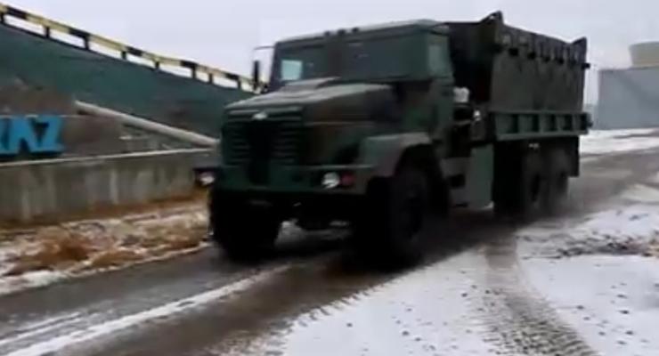 В Кременчуге представили новый броневик Raptor (видео)
