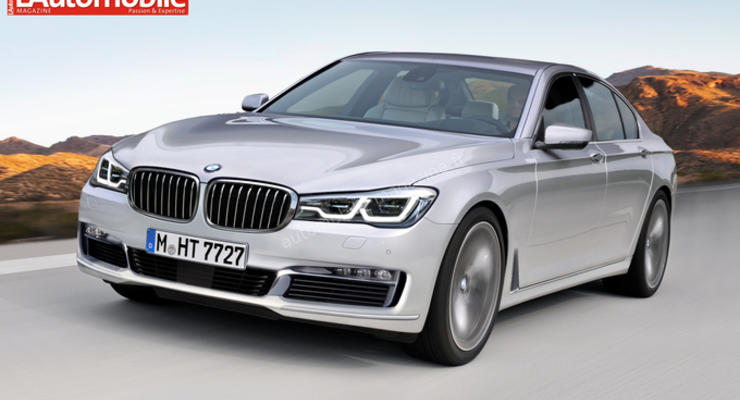 Появилась первая информация о новой BMW 7-й серии (фото)