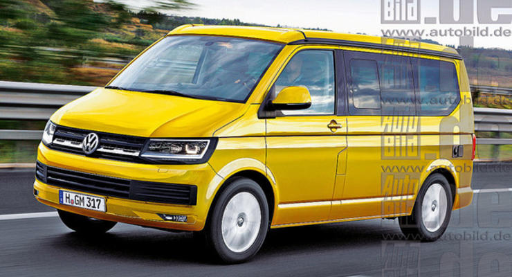 Появилась первая информация о новом Volkswagen Multivan (фото)