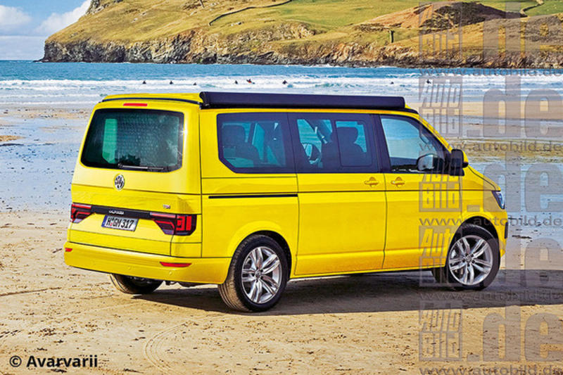 Появилась первая информация о новом Volkswagen Multivan (фото) / bild.de