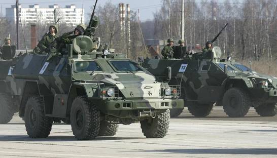 В Луганске испытали бронетехнику, которая в Украине не производится