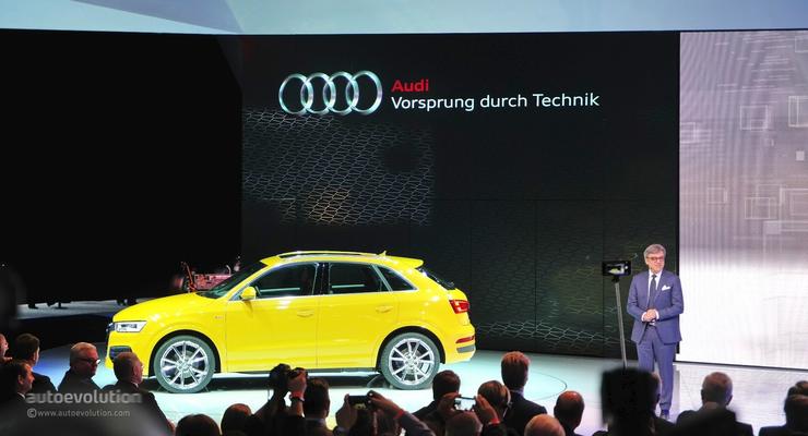 Обновленную модель Audi Q3 показали в Детройте (фото)
