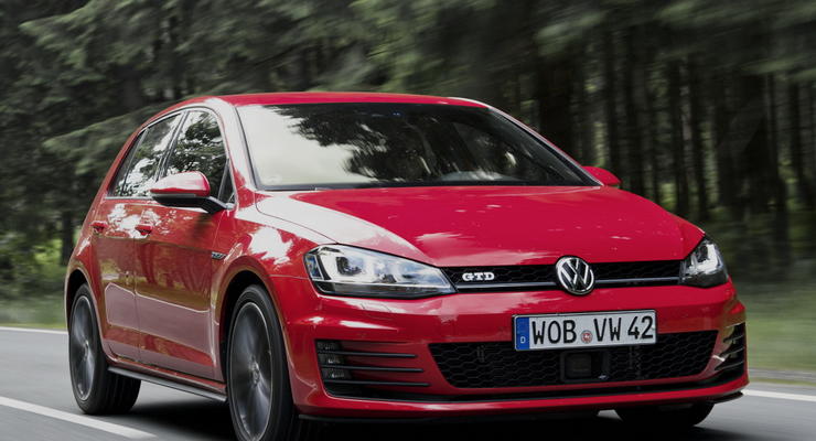Самым популярным новым авто в Европе стал Volkswagen Golf
