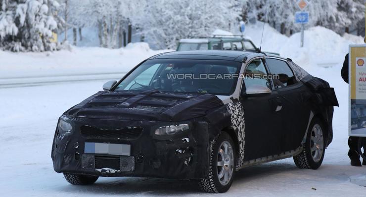 Новую Kia Optima заметили на тестах в Скандинавии (фото)