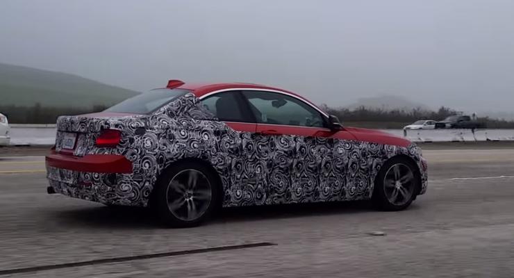 В Калифорнии на тестах заметили новый BMW (видео)