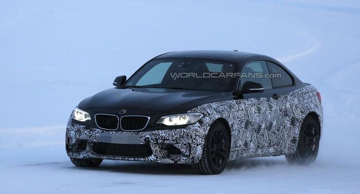 Новый BMW M2 тестируют у Полярного круга (фото)