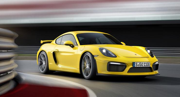 Компания Porsche представила самый мощный Cayman (фото)