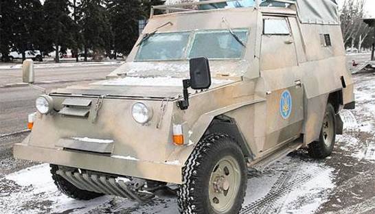 Волонтеры передали в зону АТО "Волка" и "Крокодила" (фото)