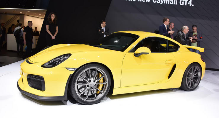 Porsche представил самую быструю версию Cayman (фото)