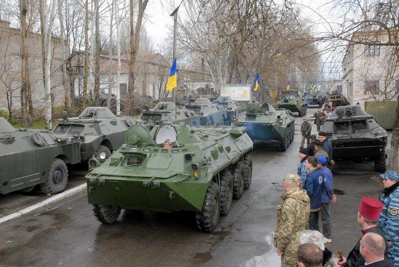 Минобороны передало армии 12 БТР без защитных экранов / facebook.com/theministryofdefence.ua