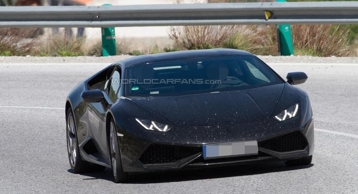 Компания Lamborghini вывела на тесты новый Huracan (фото)