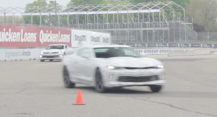 Журналист разбил новый Chevrolet Camaro при тест-драйве (видео)