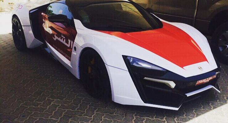 Полиция Абу-Даби получила в свое распоряжение суперкар за 3,4 миллиона долларов