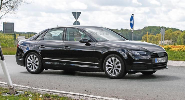 Новое поколение Audi A4 заметили без камуфляжа (фото)