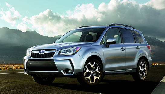 Компания Subaru обновила кроссовер Forester (фото)