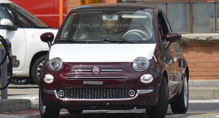 Шпионы заметили обновленный Fiat 500 за несколько дней до премьеры (фото)