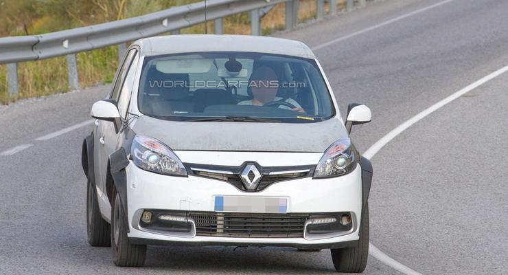 Компактвэн Renault Grand Scenic вывели на тесты (фото)