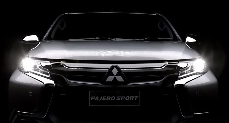 Компания Mitsubishi показала дизайн нового Pajero Sport (видео)