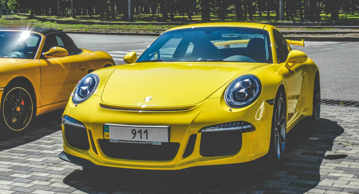 В Украине заметили суперкар Porsche 911 GT3 (фото)