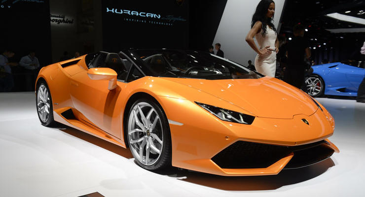 Компания Lamborghini презентовала спорткар с открытым верхом (фото)