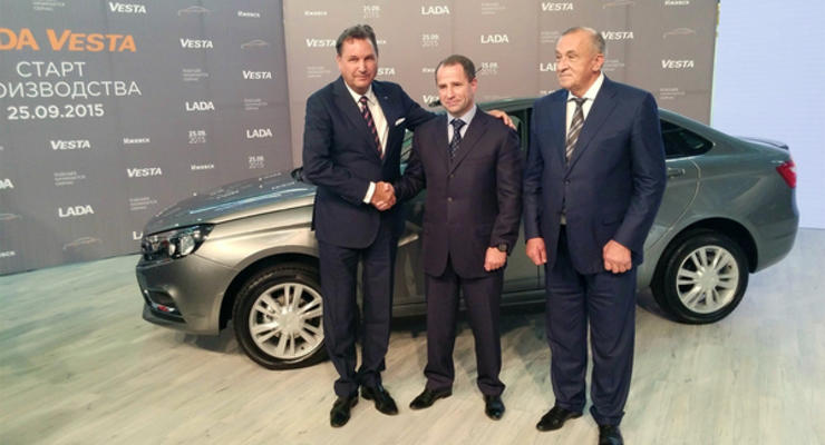 Официально: началось производство серийной Lada Vesta