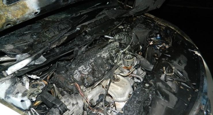 В Киеве поймали поджигателя дорогих авто