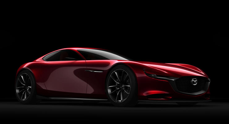 Mazda представила концепт спорткара с роторным двигателем