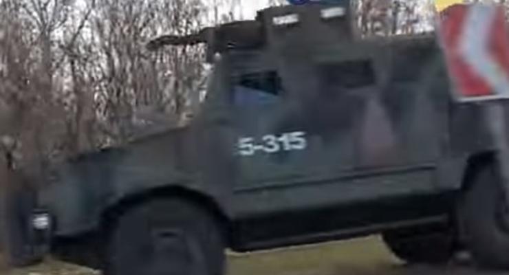 Выборы, выборы: Киев охраняли броневики Нацгвардии (видео)