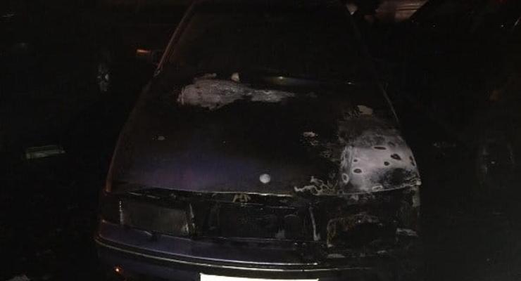 На выходных в Киеве сожгли  пять автомобилей